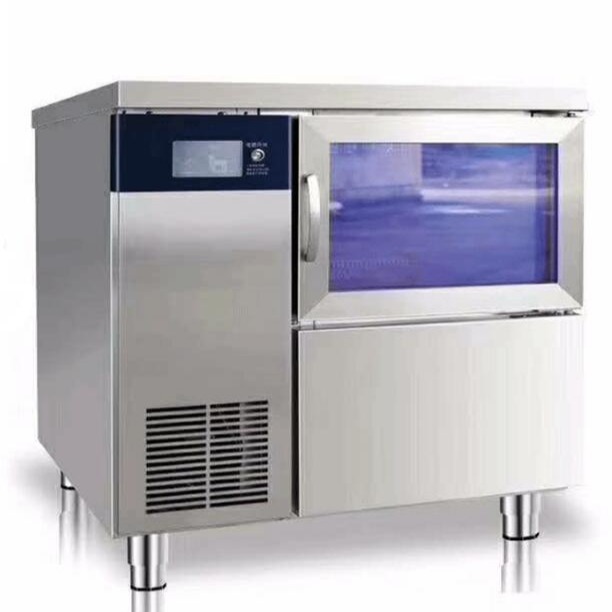 长沙吧台制冰机  吧台制冰机价格  浩博吧台制冰机工厂直销 批发销售