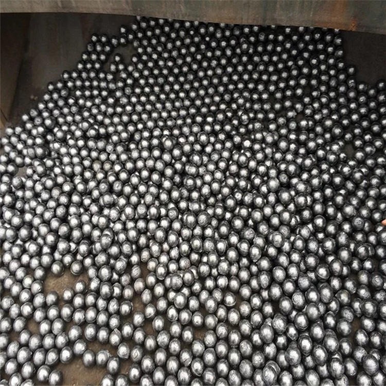 川绮选矿 球磨机钢球精密高铬滚珠铬合金耐研磨铸造钢球大直径实心铁球图片