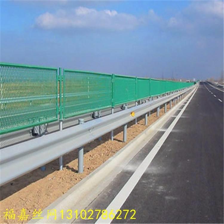 高速桥梁护栏网 高速金属防眩网 高速钢板防眩护栏