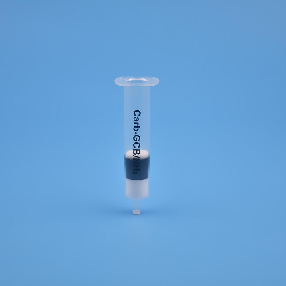 Carb-GCB/NH2 石墨化炭黑/氨基 氨丙基固相萃取柱spe萃取小柱 活性炭SPE柱500mg/500mg/6ml