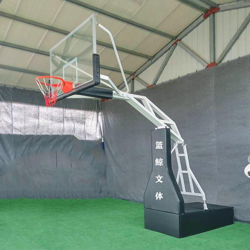 篮鲸篮球架厂家批发 北京儿童篮球架 亲子运动户外篮球架 室内课升降地投篮架