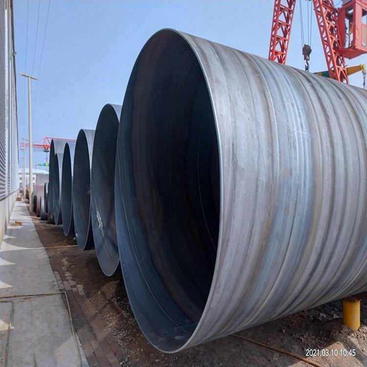 友通集团 D1620mm市政排水管道改造用焊接钢管 Q235C螺旋钢管规格齐全现货
