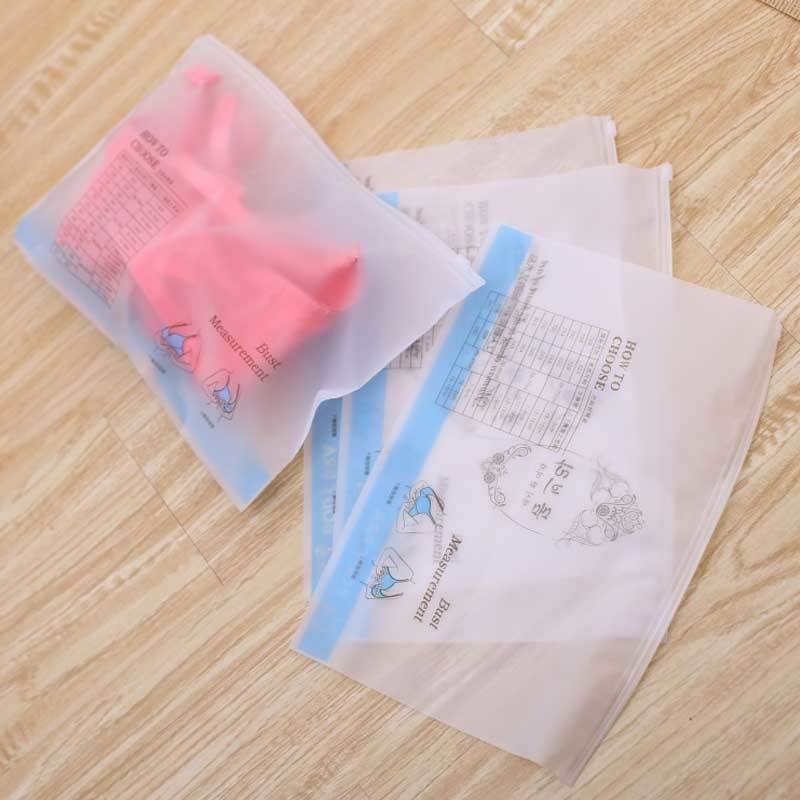 果洛康利达塑料包装袋磨砂拉链袋透明磨砂拉链袋支持定制图片