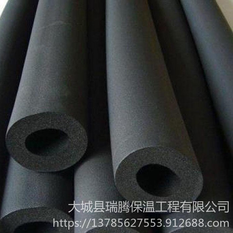 瑞腾 b1橡塑管 空调橡塑保温管 橡塑海绵管套 橡塑管 规格尺寸定做
