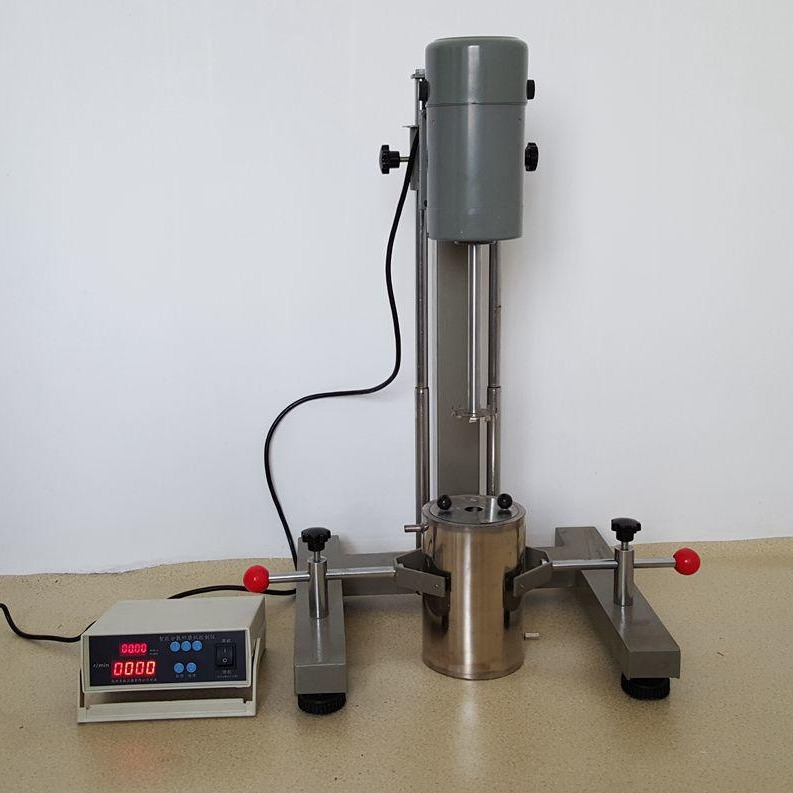 微米派FS-1100D数显高速分散砂磨搅拌多用机1100W高速分散机 搅拌机图片