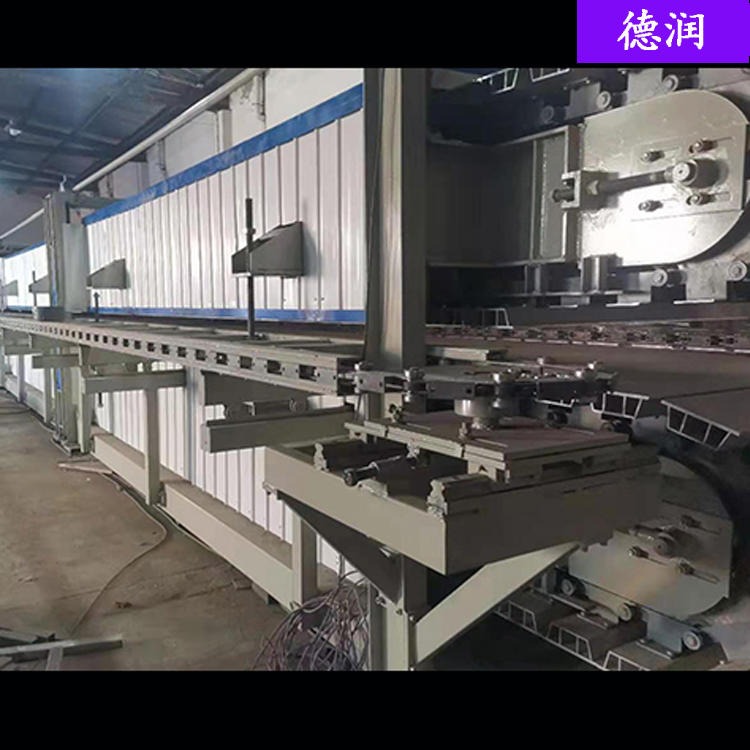 净化板生产机器 德润机械 聚氨酯板材生产设备 聚氨酯板生产线