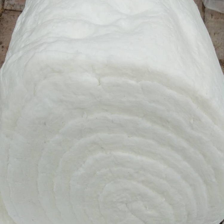 供应高密度硅酸铝针刺毯 白色软质硅酸铝毡 保冷隔热硅酸铝纤维毯