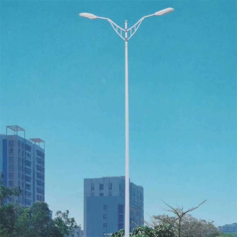 鑫永虹定制11米市政双臂高杆道路灯 平行臂市电LED大功率路灯