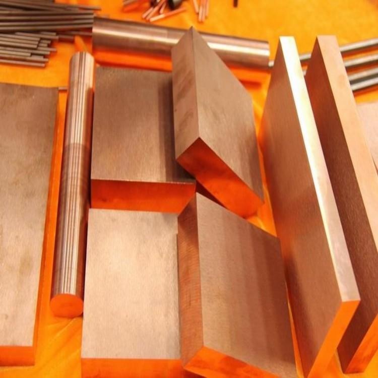 进口高导电钨铜板 lc2500耐磨损钨铜板 高硬度钨铜棒