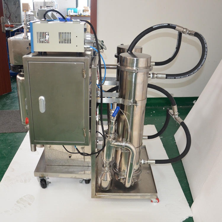 郑州易燃物料喷雾干燥机 闭式循环氮气喷雾干燥机GY-YJGZ-5G