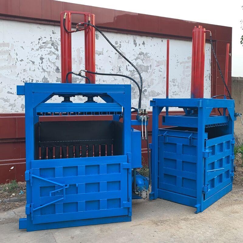 化工桶压缩机 20吨小型薄膜挤包机 天津市纸壳打包机