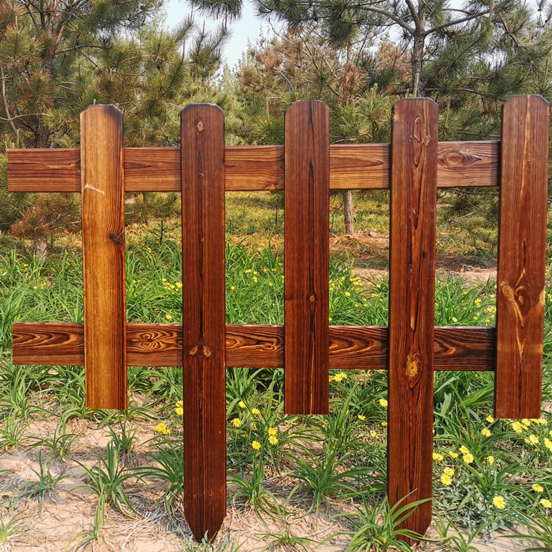 佳星防腐木围栏尺寸花园木围栏公园防腐木围栏木栅栏围栏种花