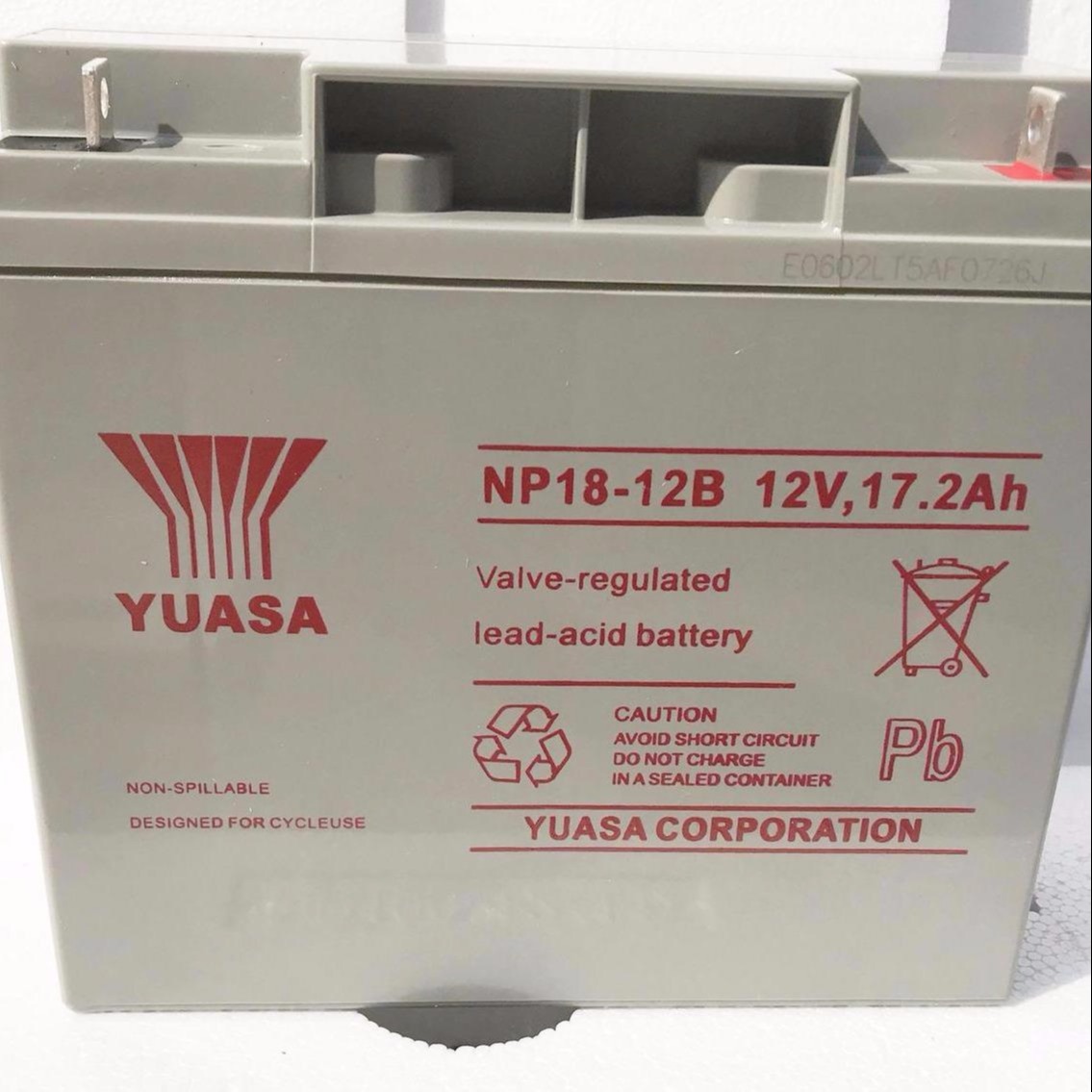 汤浅蓄电池NP17-12 汤浅12V17AH 铅酸免维护蓄电池
