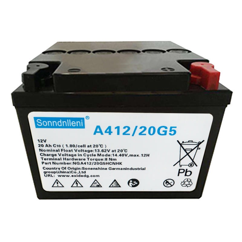德国阳光蓄电池A412/20G5 阳光蓄电池12V20AH 胶体蓄电池 德国阳光蓄电池厂家