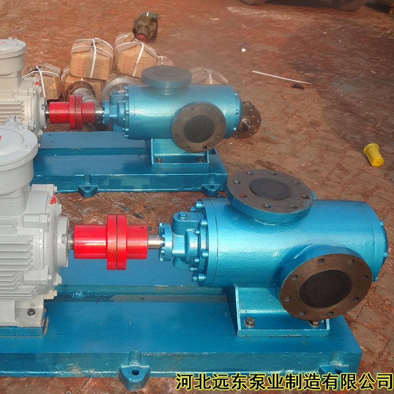 SMH40R38E6.7W23 三螺杆泵 用作炼油装置泵,该泵压力高,采用德国技术