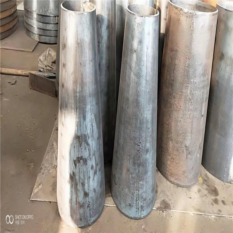碳钢不锈钢锥形管 偏心异径管 卷制变径锥管 焊接锥管 制造厂家图片