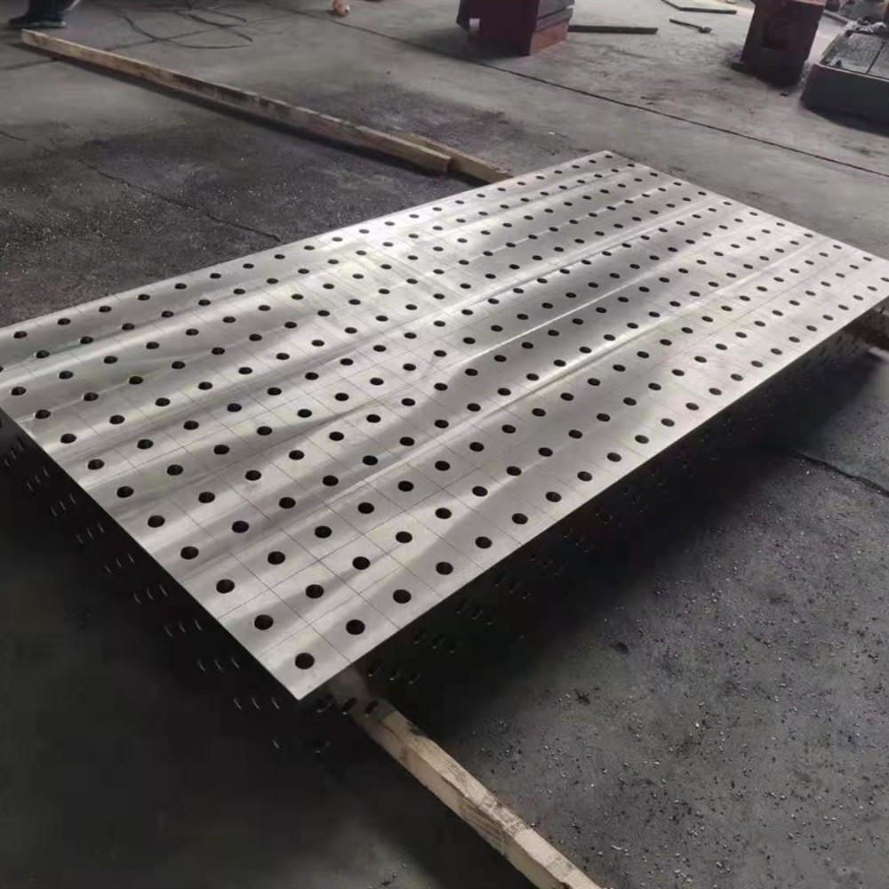 多孔焊接平台 三维柔性焊接平台 定制钢制16孔平台 宝都工量具图片