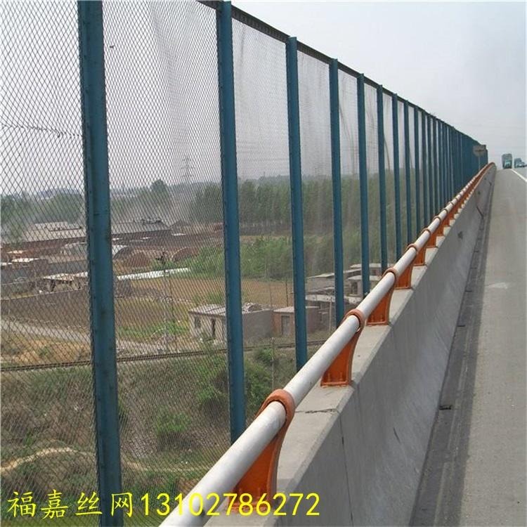 桥梁金属防护网 防眩金属防护网 金属防眩网护栏