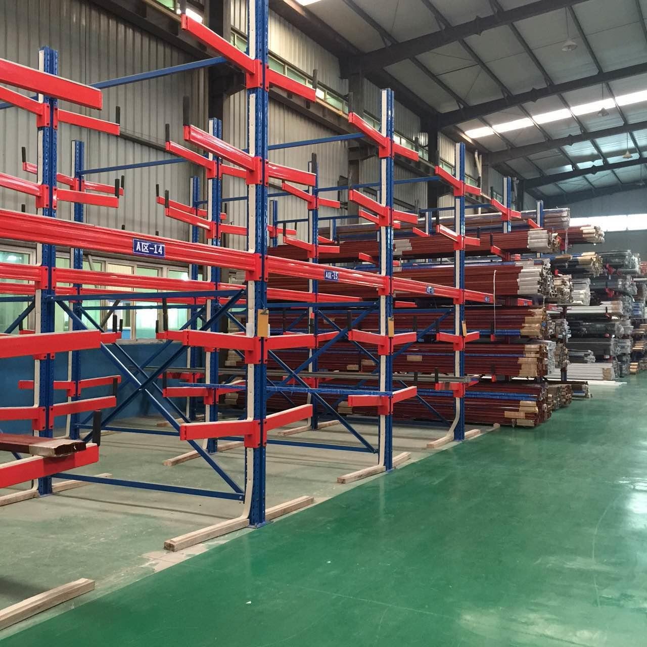 悬臂货架生产制造商 供应单双边货架 南京悬臂式货架 森沃仓储