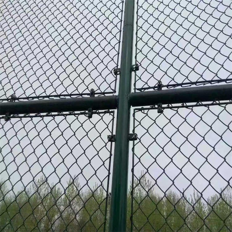 赤峰钢筋条排球场围网 迅鹰4米高网球场围网 定做加高型球场围网
