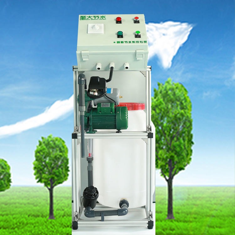 河南农业灌溉系统 圣大节水农业节水灌溉施肥一体化设备SD-JYX-A 浇水施肥控制