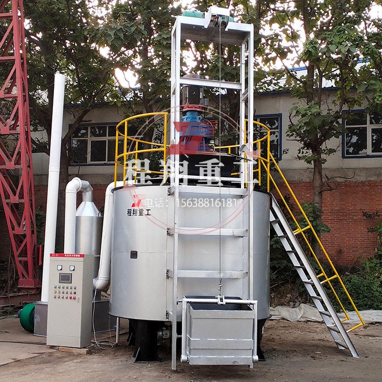 30m³的粪污发酵有机肥机械，好氧立式发酵厂家在线报价，欢迎来电订购