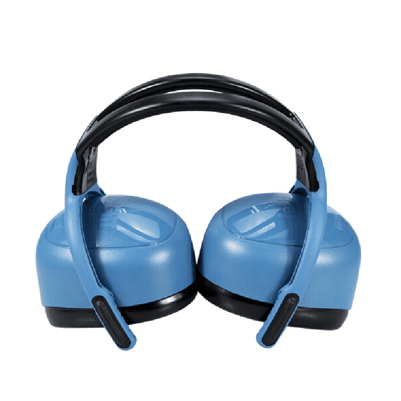 MSA/梅思安 10087438 头盔式低衰减左右耳罩蓝色SNR25dB