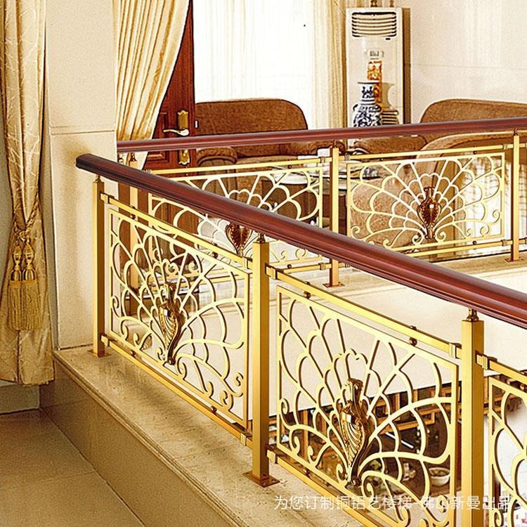 万源铜扶手设计 | 室内楼梯设计方式及材料的选择