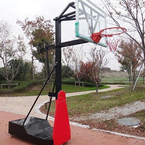 儿童户外落地式篮球架 儿童户外落地式篮球架   儿童可移动篮球架 成人儿童升降篮球架 比赛用篮球架 悬臂篮球架图片