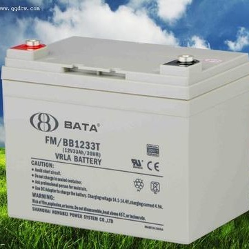 鸿贝蓄电池FM/BB1233T 鸿贝蓄电池12V33AH 铅酸免维护蓄电池 鸿贝蓄电池厂家 UPS专用蓄电池图片