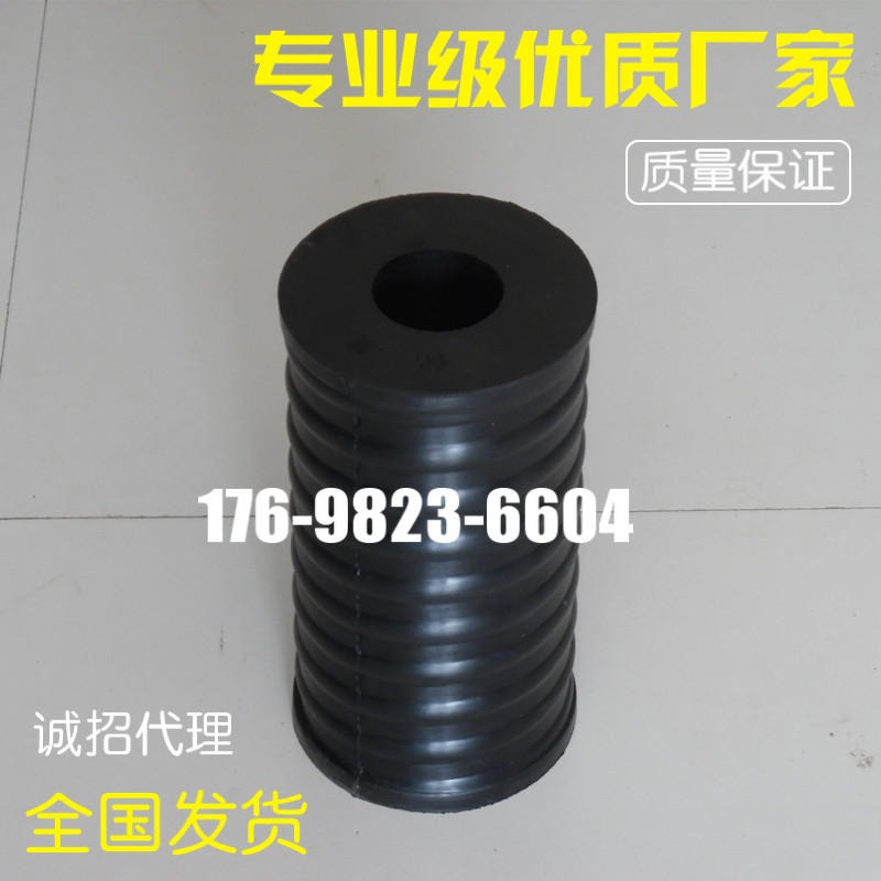 复合弹簧 矿筛减震专用弹簧 规格15026580 黑色减震圆柱图片