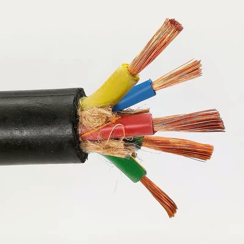 耐油橡套 YCW 5×10 翰林重型耐油橡胶软电缆 橡套线 防水 国标保检