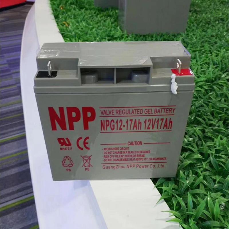 NPP耐普蓄电池NP12-17  厂家直销 耐普12V17AH 铅酸免维护蓄电池 UPS电源专用