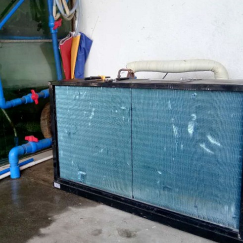 鱼池冷水机 3HP220V 海鲜养殖制冷机组 谷轮压缩机 单冷鱼池机图片