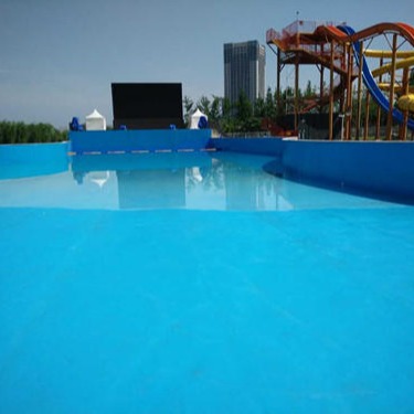 厂家批发新款 环保防紫外线 PVC泳池胶膜 泳池防水卷材建材