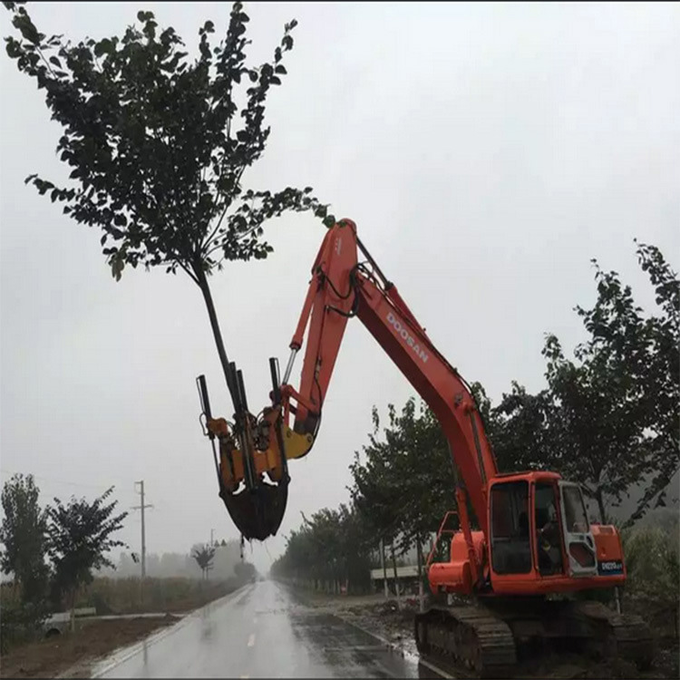 树木移树机挖树机   带土球起苗挖树机  快速断根  浣熊
