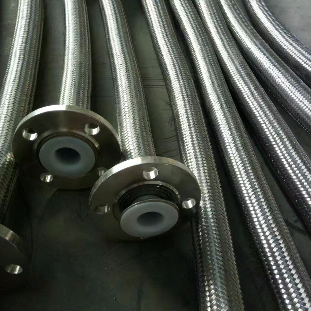 腾旭专业供应 压滤机用返吹软管  空气管不锈钢法兰连接76mm