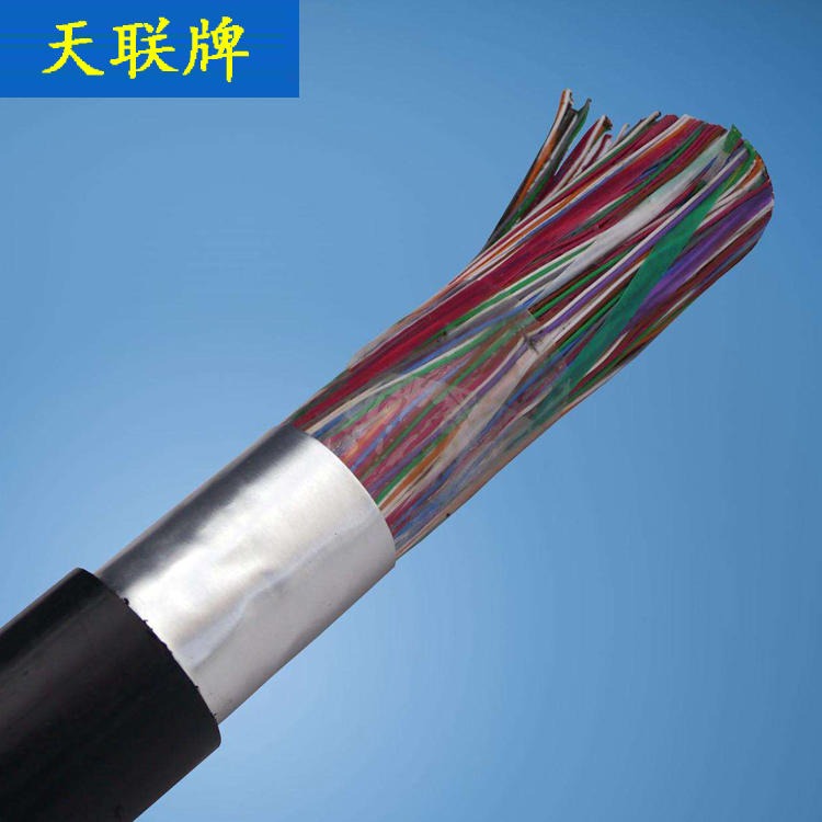 大对数通信电缆 ZR-HYAT电缆 天联牌 ZR-HYAT铠装充油通信电缆