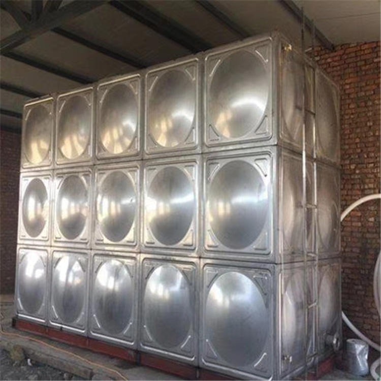 定做供水储水成品水箱 蚌埠方形焊接不锈钢水箱 生活商用保温水箱价格