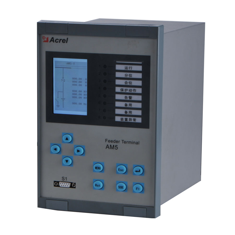 安科瑞AM5SE系列 安徽 变压器测控保护装置 差动保护/主变保护/变压器差动保护/电机差动保护