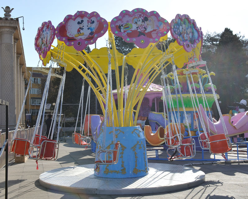 公园游乐场游乐设备12座迷你飞椅 广场小型迷你飞椅大洋游乐设施示例图4