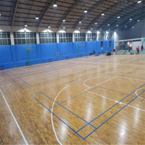 浙江永嘉 篮球场木地板 室内篮球馆木地板 篮球馆木地板安装图片
