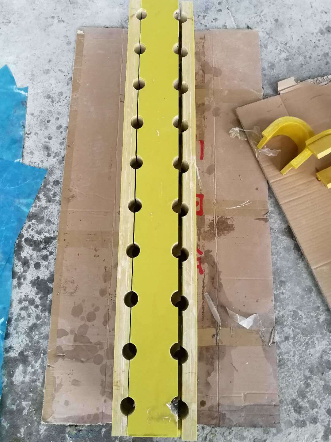 环氧板 环氧树脂纤维板厂家 3240环氧板异形件  黄色绝缘板 醛层压玻璃布板加工定做示例图4