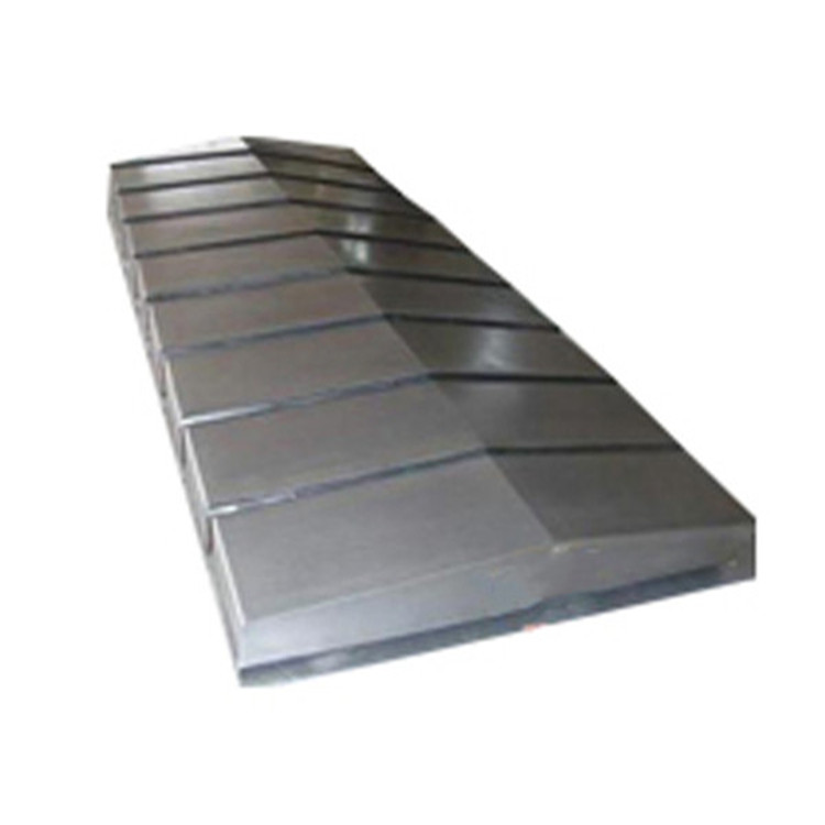 沧州汇科钢板防护罩 钢板伸缩式机床导轨防护罩示例图5