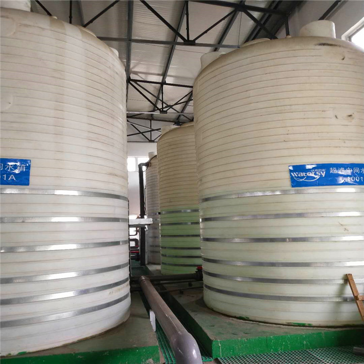 30吨电镀储水箱厂家 耐酸碱塑料水桶 超大型储水箱供应商-慈溪祥盛
