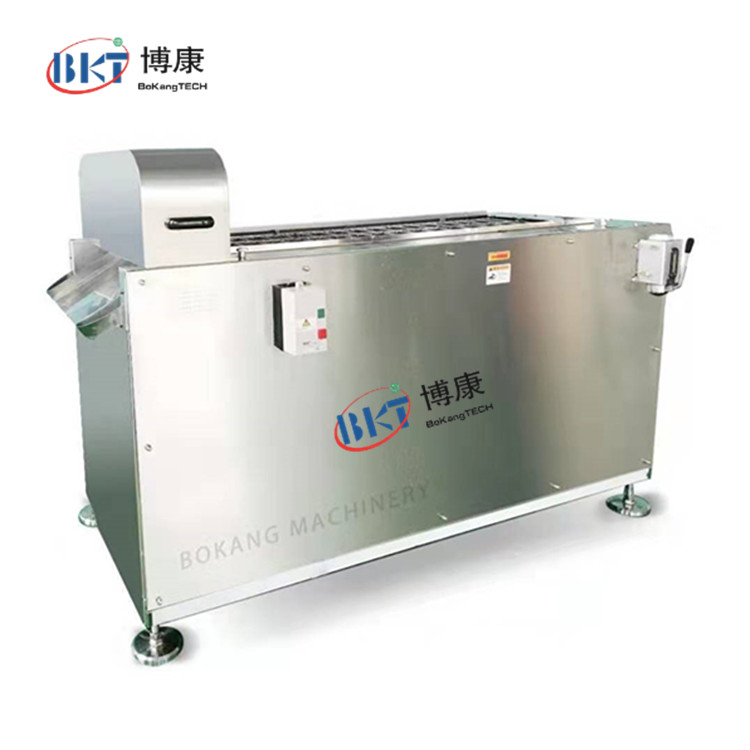 供应冻肉切块机 批量切重组肉块的设备 博康牌QKJ460型鸡米花切块机